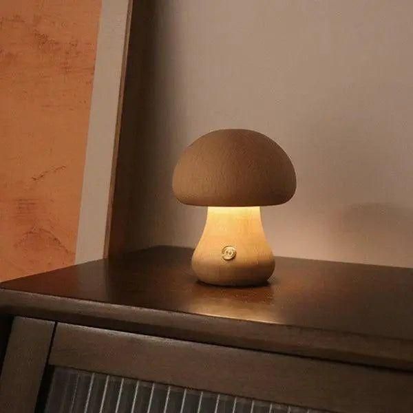 Lampe de table Champignon Dimable USB Rechargeable Blanc Chaud | Restfield