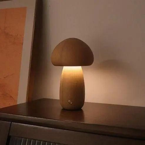 Lampe de table Champignon Dimable USB Rechargeable Blanc Chaud | Restfield