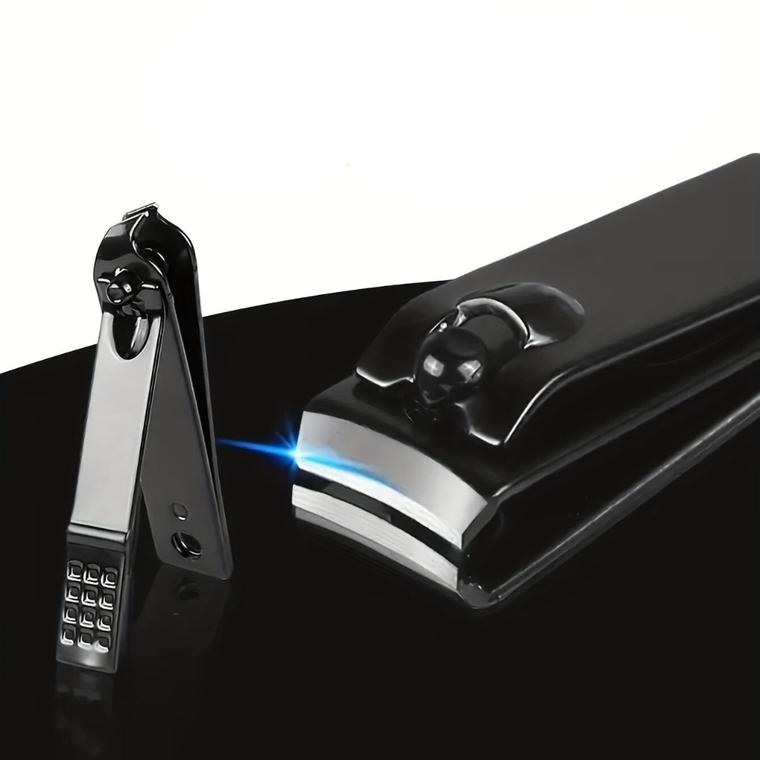 Set professionnel de soins des ongles 7 pièces, manucure et pédicure, étui en acier inoxydable, format compact de voyage | Sansoti
