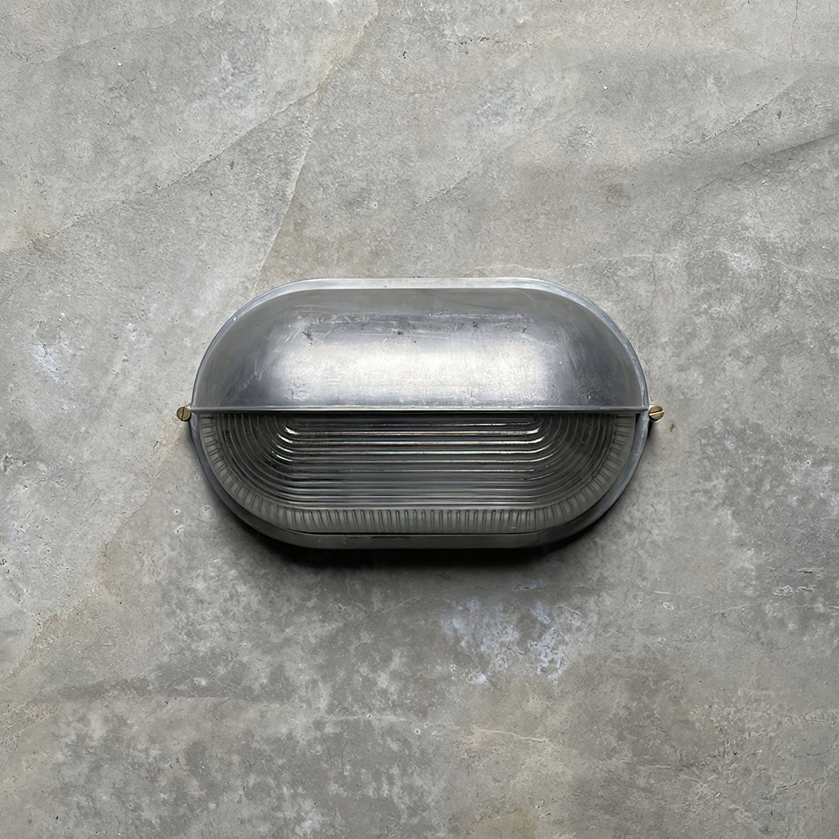 Außenwandleuchte aus Metall und Glas, wasserdicht IP65, Gold/Silber, rund/oval, für Balkon, Terrasse und Garten, stimmungsvolle Beleuchtung | Sansoti