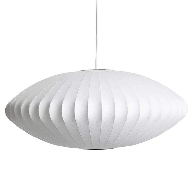 Bubbel Hanglamp met Stalen Draadstructuur Wit Ø40cm Moderne Verlichting | Sansoti