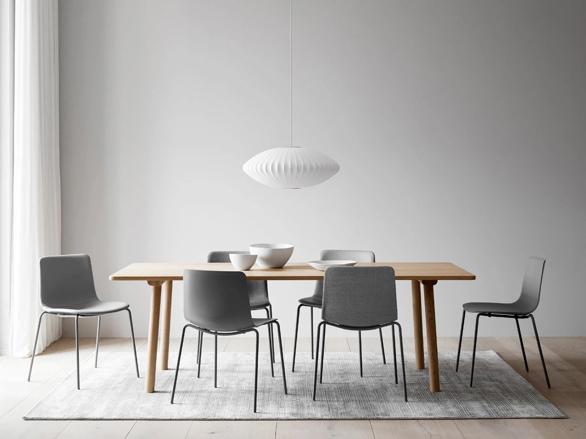 Bubbel Hanglamp met Stalen Draadstructuur Wit Ø40cm Moderne Verlichting | Sansoti