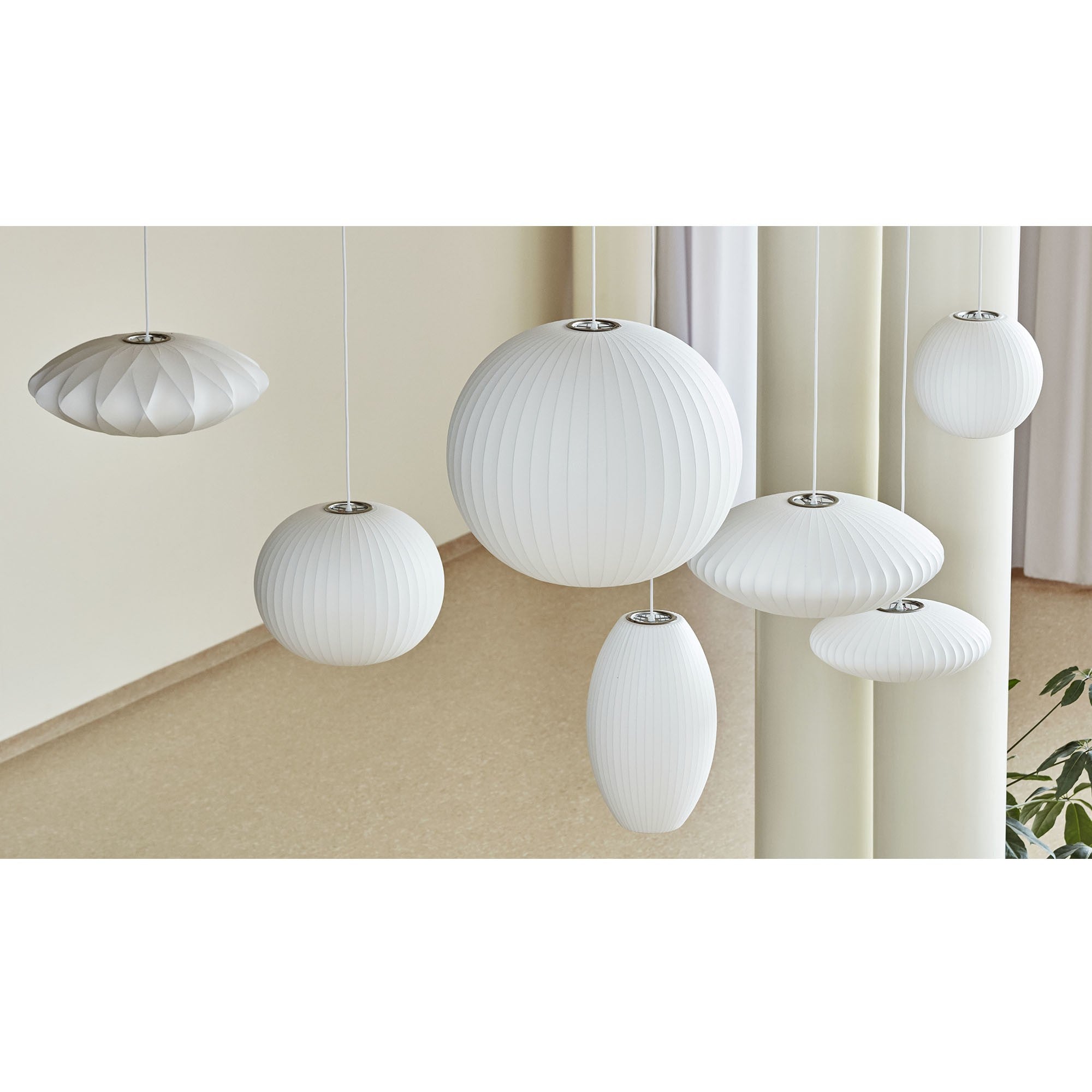 Bubbel Hanglamp met Stalen Draadstructuur Wit Ø40cm Moderne Verlichting | Sansoti