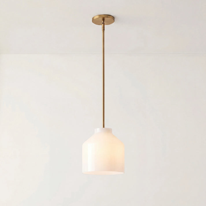 Scandinavische Hanglamp – Moderne Metalen Designlamp in Matte Afwerking – Stijlvolle Pendelverlichting voor Eetkamer Keuken Woonkamer | Sansoti