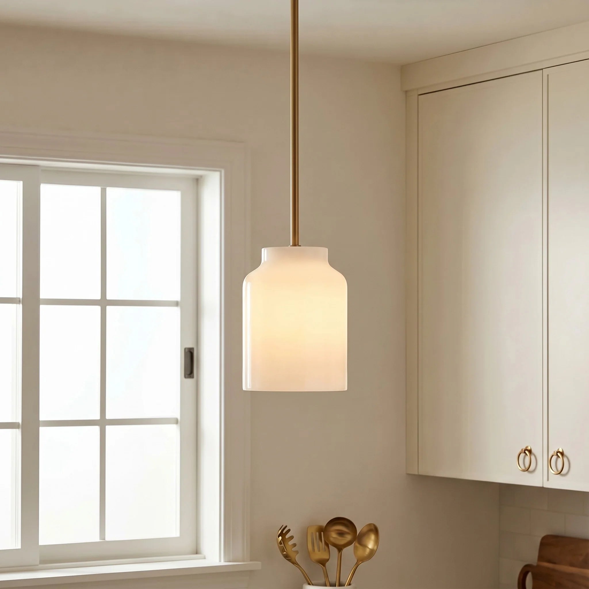 Minimalistische Plafondlamp met Matte Afwerking – Morandi Kleuren – Scandinavisch Design | Sansoti