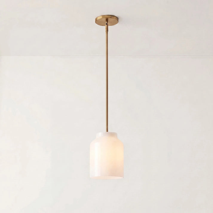 Scandinavische Hanglamp – Moderne Metalen Designlamp in Matte Afwerking – Stijlvolle Pendelverlichting voor Eetkamer Keuken Woonkamer | Sansoti
