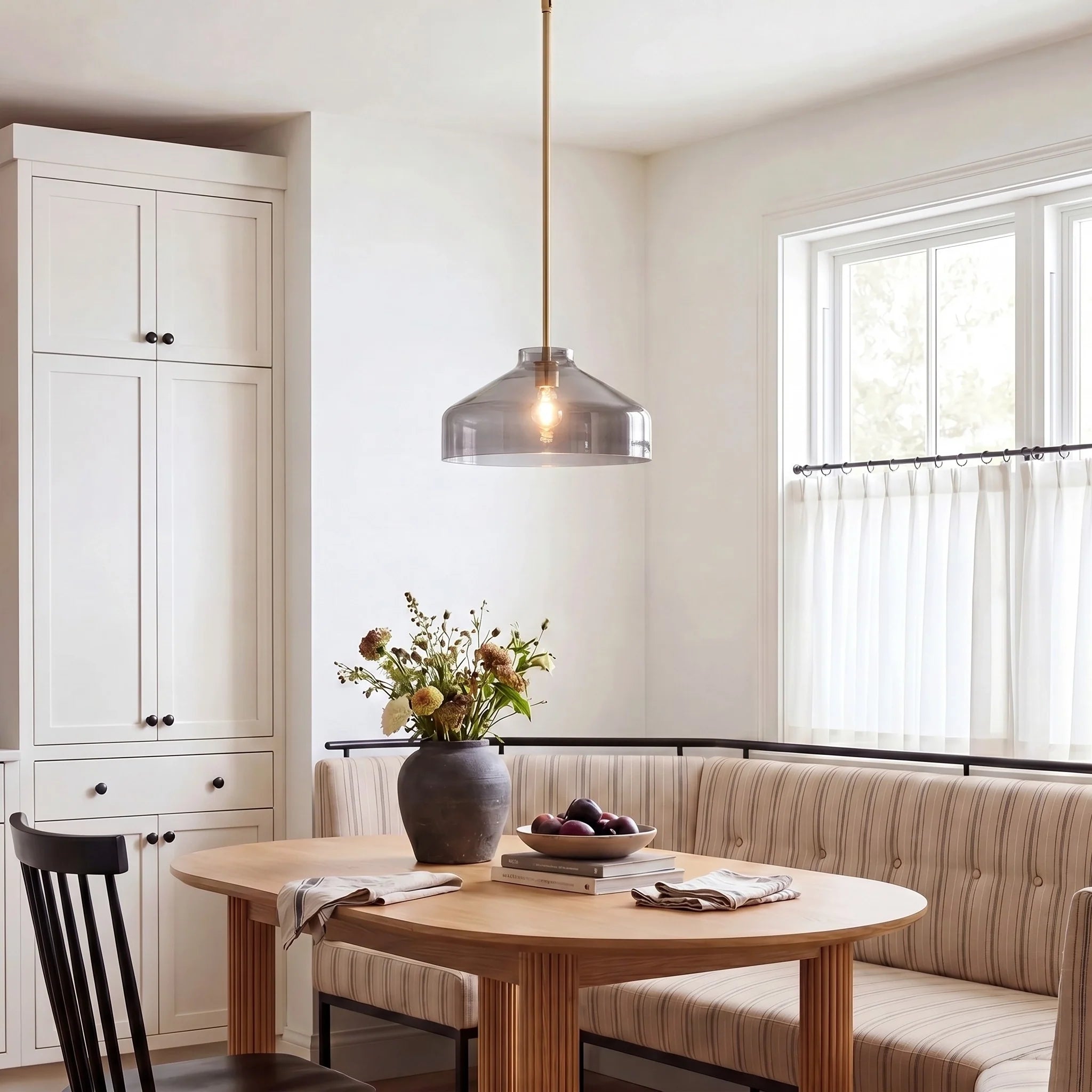 Minimalistische Plafondlamp met Matte Afwerking – Morandi Kleuren – Scandinavisch Design | Sansoti