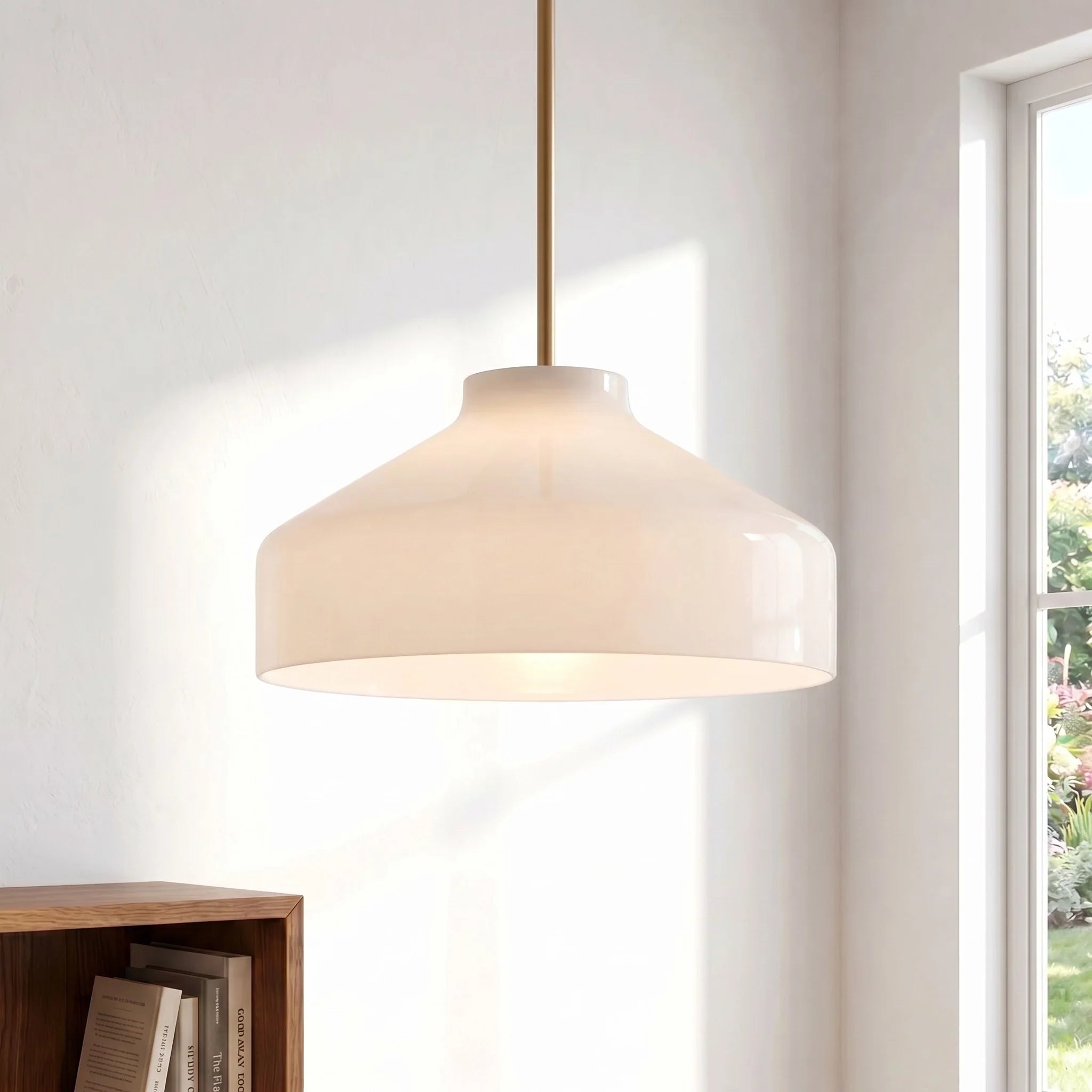 Minimalistische Plafondlamp met Matte Afwerking – Morandi Kleuren – Scandinavisch Design | Sansoti