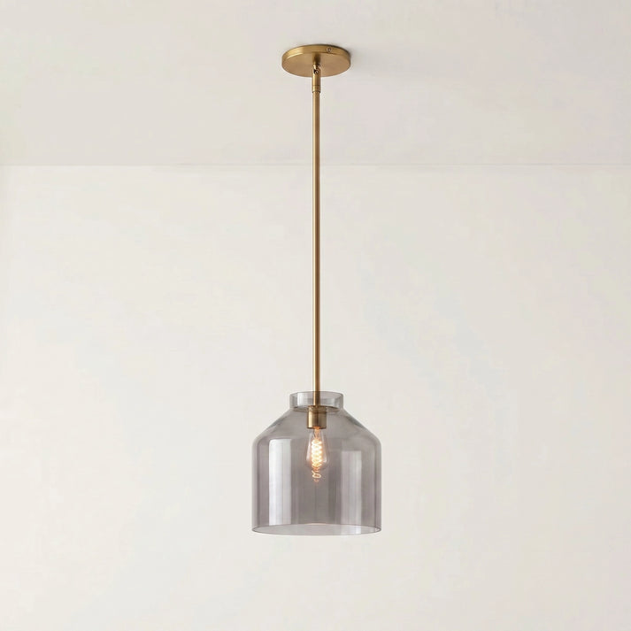 Scandinavische Hanglamp – Moderne Metalen Designlamp in Matte Afwerking – Stijlvolle Pendelverlichting voor Eetkamer Keuken Woonkamer | Sansoti