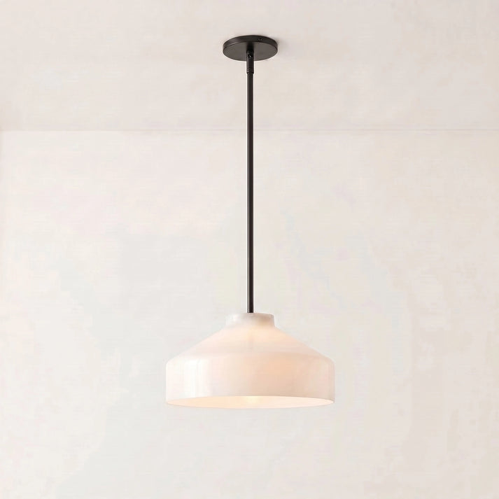 Scandinavische Hanglamp – Moderne Metalen Designlamp in Matte Afwerking – Stijlvolle Pendelverlichting voor Eetkamer Keuken Woonkamer | Sansoti