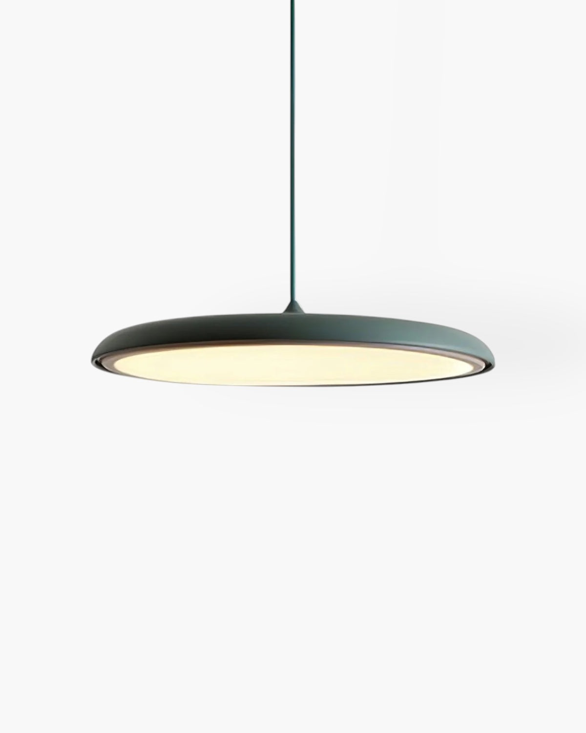 Ronde Hanglamp met Zachte Lichtverspreiding Zwart Grijs Groen Roze Wit Oranje ø25cm ø40cm Modern Scandinavisch Design voor Eetkamer Woonkamer Werkplek | Sansoti