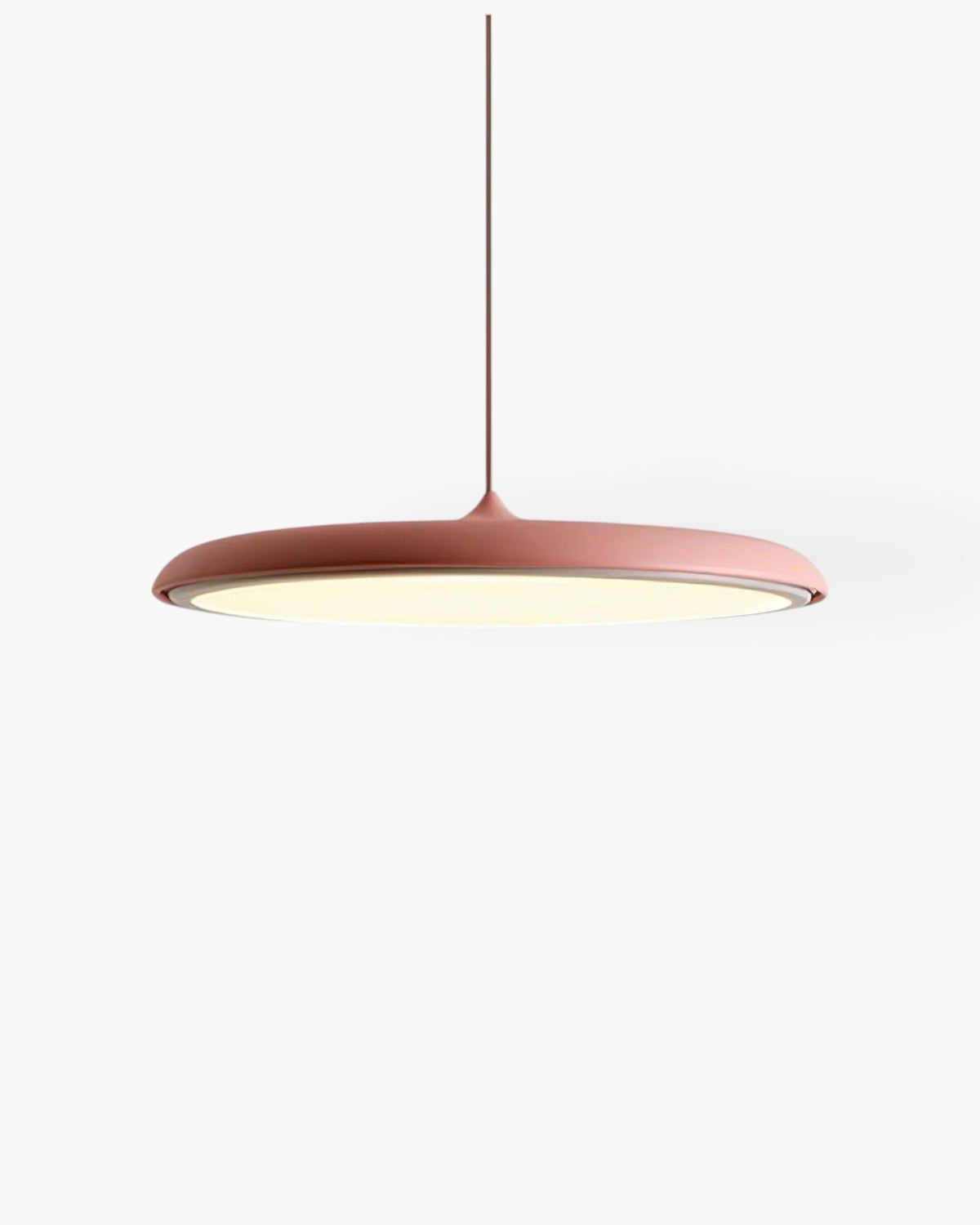 Ronde Hanglamp met Zachte Lichtverspreiding Zwart Grijs Groen Roze Wit Oranje ø25cm ø40cm Modern Scandinavisch Design voor Eetkamer Woonkamer Werkplek | Sansoti