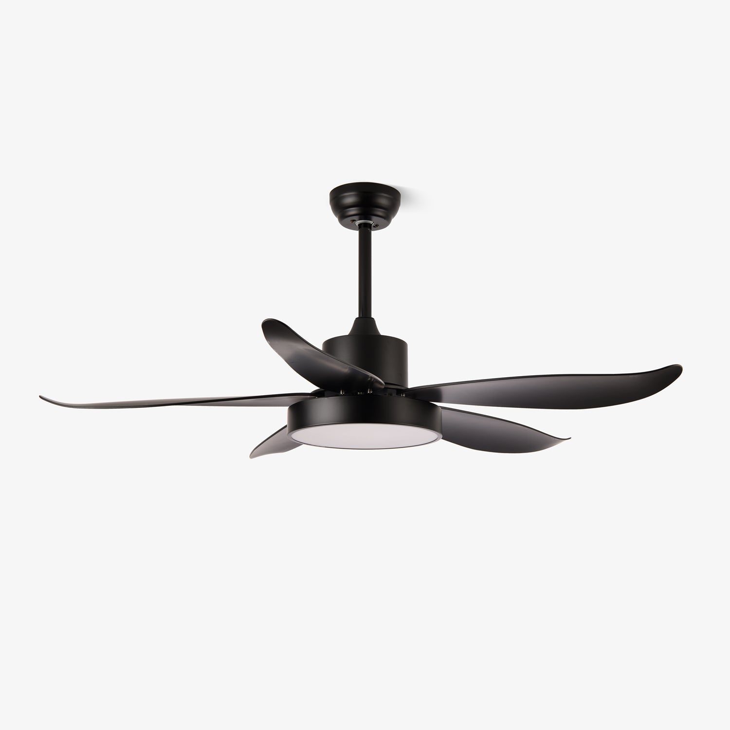Ventilateur de plafond moderne Auron avec éclairage LED intégré | Silencieux & élégant | Sansoti
