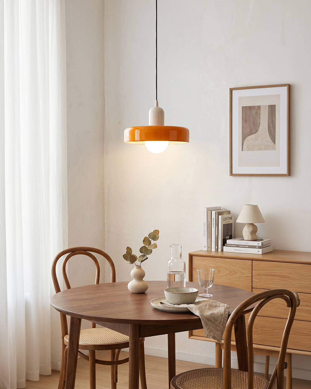 Glazen Hanglamp Modern 19-35cm Scandinavisch Design met Matglas | Sansoti