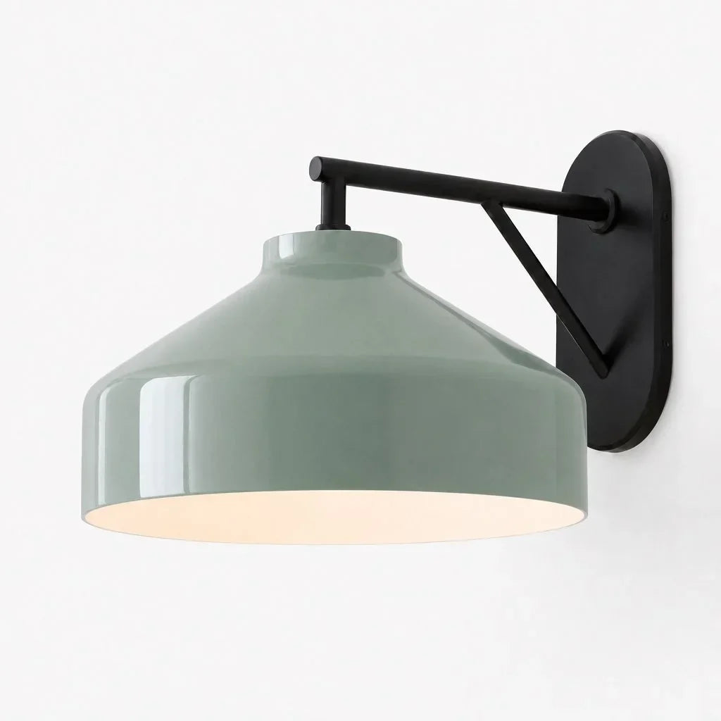 Industriële Buitenwandlamp Metaal IP44 Spatwaterdicht Moderne Gevelverlichting Zwart Brons Koper 19 cm 41 cm | Sansoti