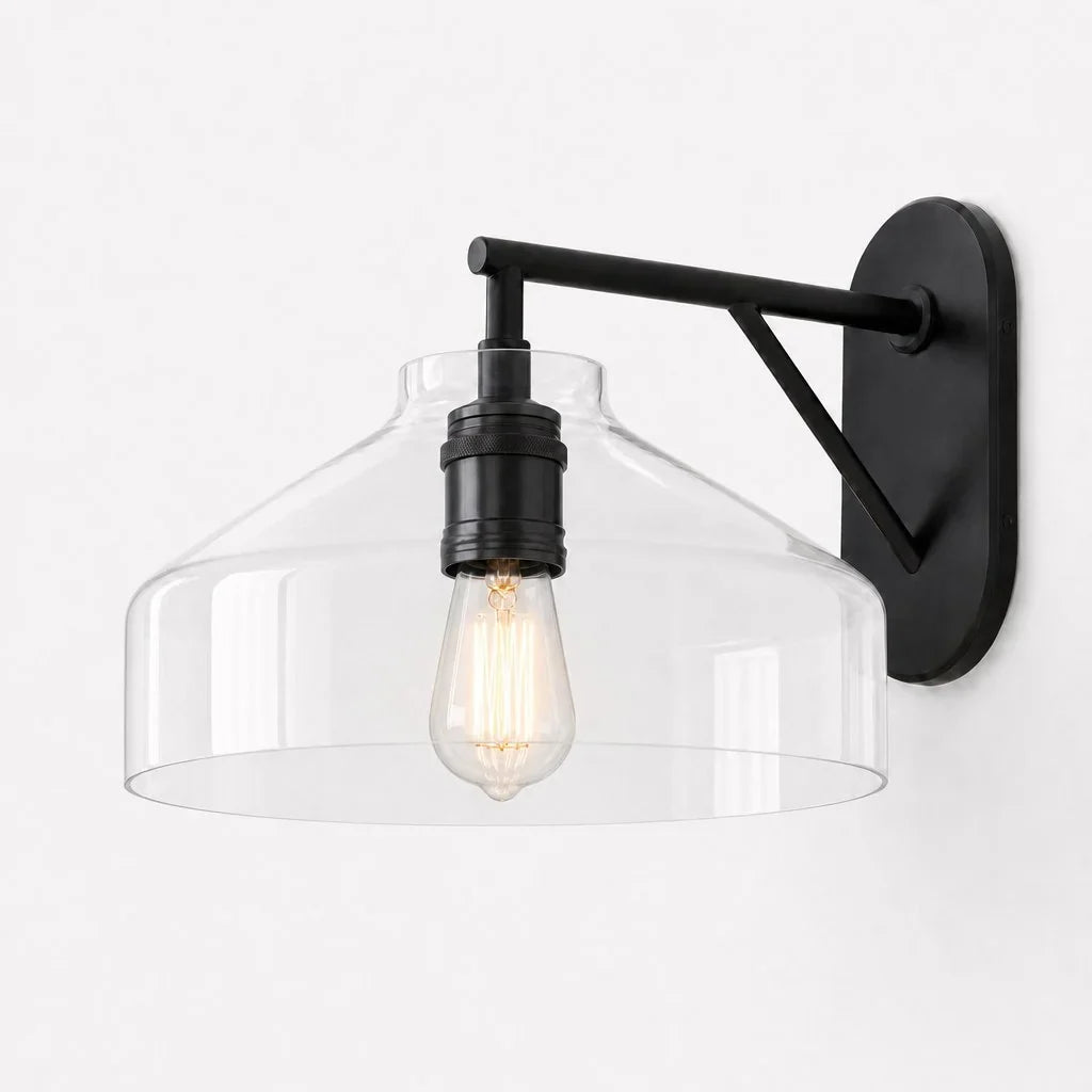 Metalen Wandlamp Minimalistisch Mat Afwerking Scandinavische Stijl Sfeerlicht voor Slaapkamer Gang Woonkamer Interieur | Sansoti