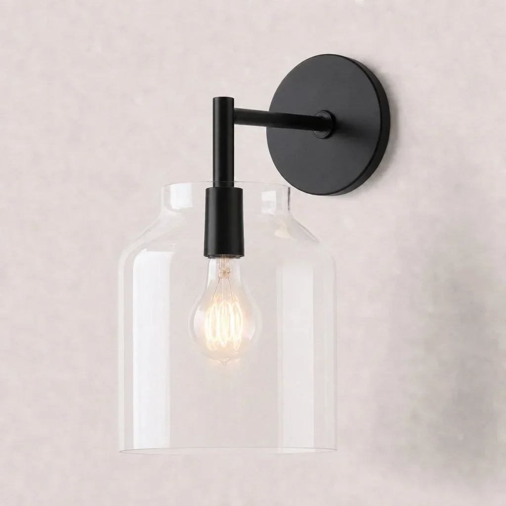 Industriële Buitenwandlamp Metaal IP44 Spatwaterdicht Moderne Gevelverlichting Zwart Brons Koper 19 cm 41 cm | Sansoti