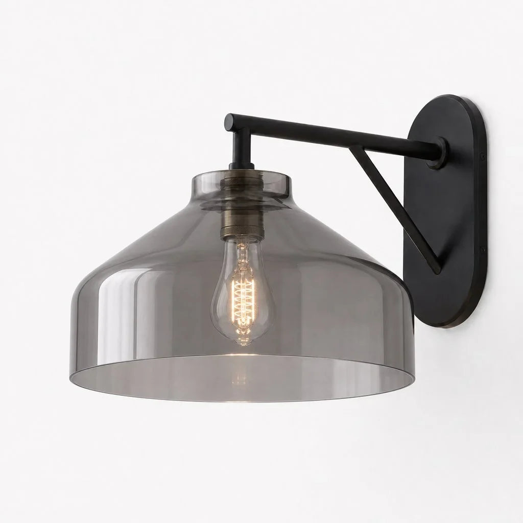 Metalen Wandlamp Minimalistisch Mat Afwerking Scandinavische Stijl Sfeerlicht voor Slaapkamer Gang Woonkamer Interieur | Sansoti