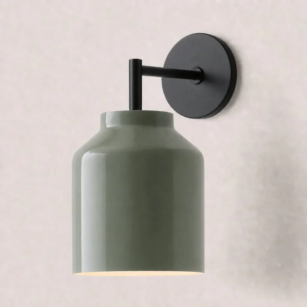 Metalen Wandlamp Minimalistisch Mat Afwerking Scandinavische Stijl Sfeerlicht voor Slaapkamer Gang Woonkamer Interieur | Sansoti