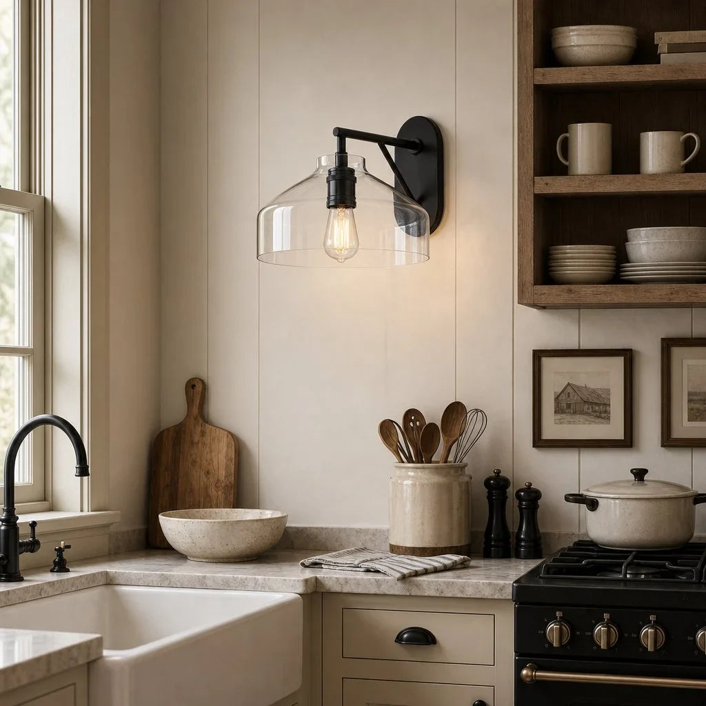 Metalen Wandlamp Minimalistisch Mat Afwerking Scandinavische Stijl Sfeerlicht voor Slaapkamer Gang Woonkamer Interieur | Sansoti