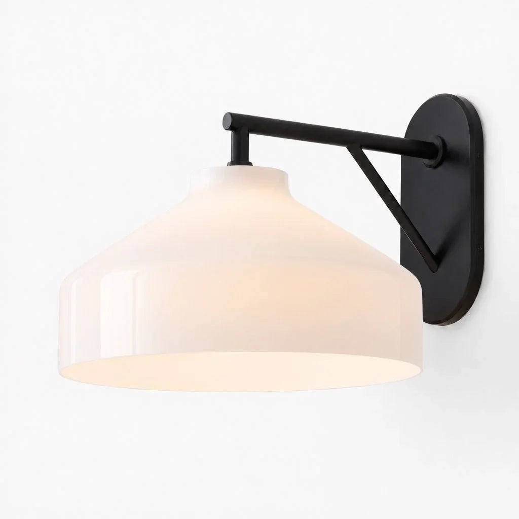Metalen Wandlamp Minimalistisch Mat Afwerking Scandinavische Stijl Sfeerlicht voor Slaapkamer Gang Woonkamer Interieur | Sansoti