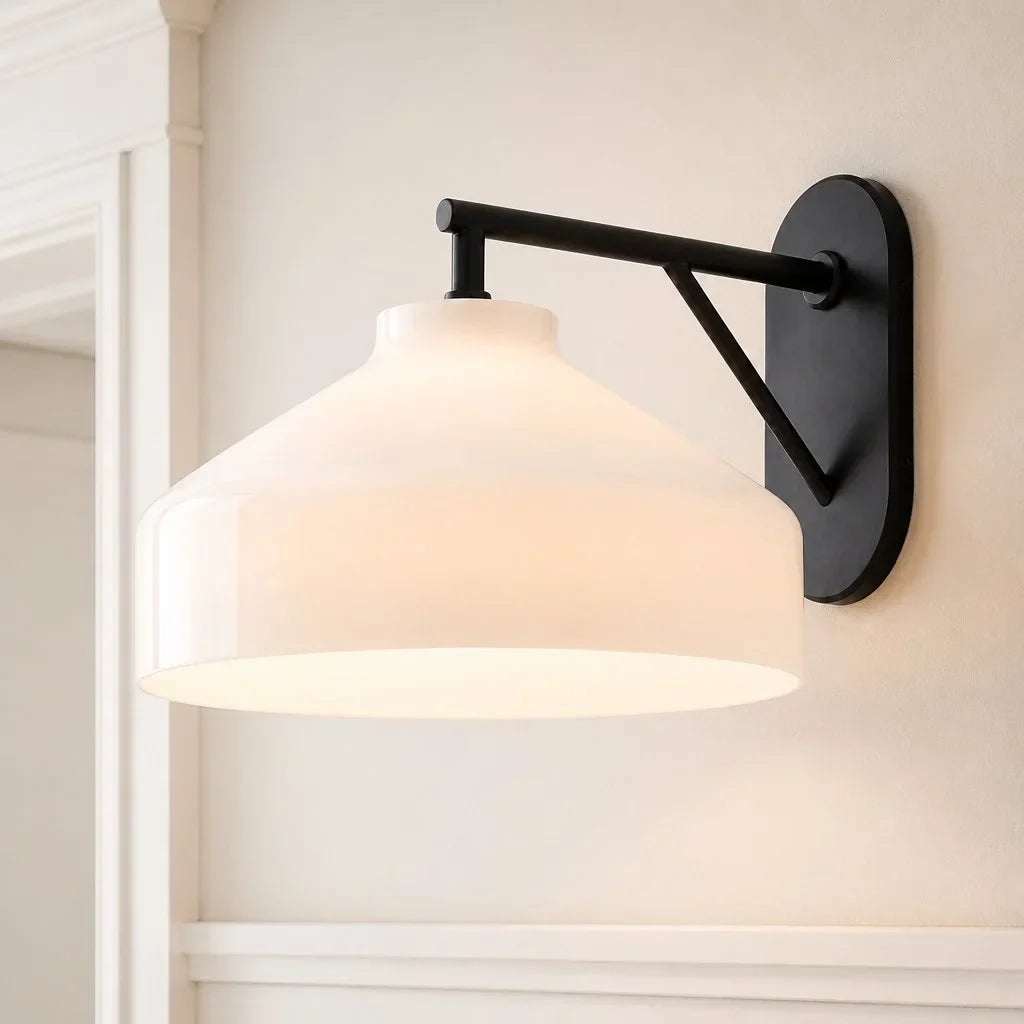 Industriële Buitenwandlamp Metaal IP44 Spatwaterdicht Moderne Gevelverlichting Zwart Brons Koper 19 cm 41 cm | Sansoti