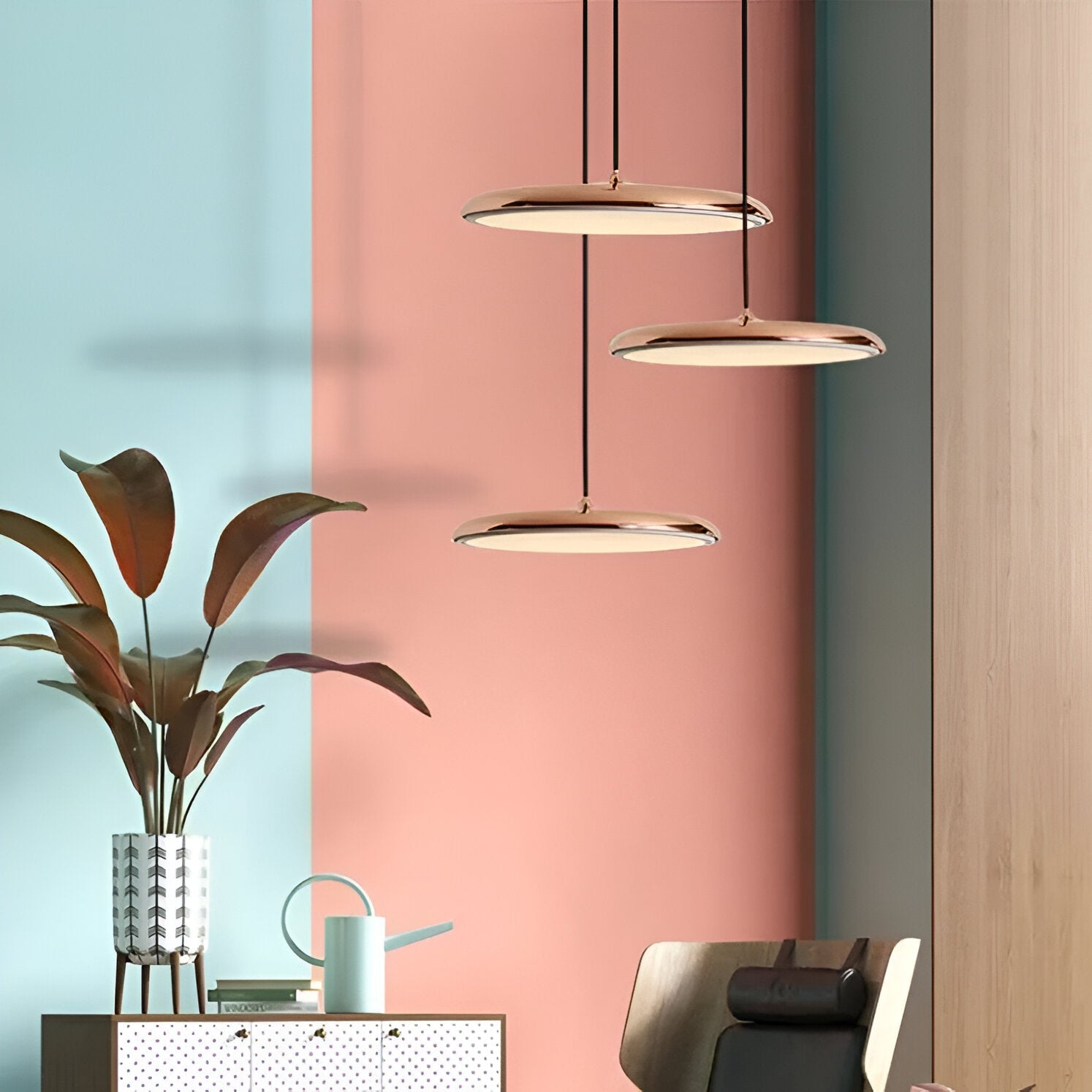 Hängeleuchte Teller Design LED 4000K Nordic Modern Ø25 Ø40 | Restfield