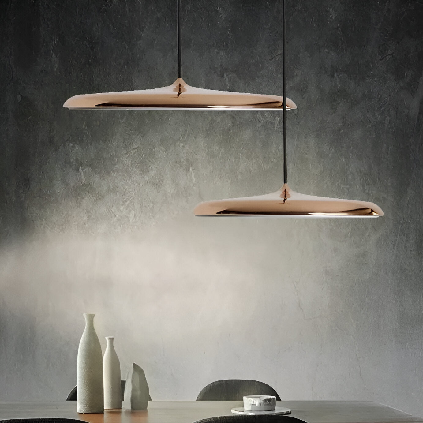 Hängeleuchte Teller Design LED 4000K Nordic Modern Ø25 Ø40 | Restfield