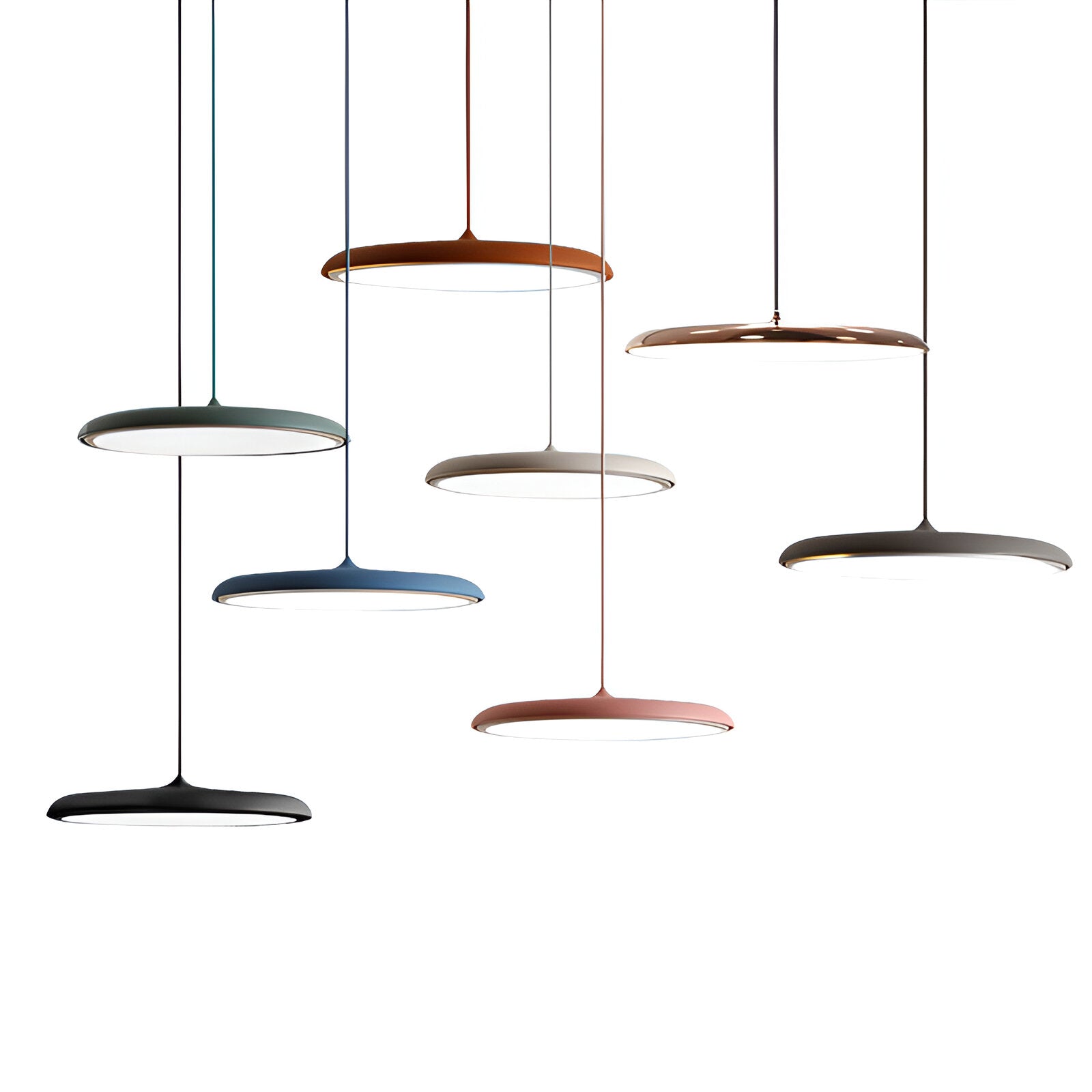 Hängeleuchte Teller Design LED 4000K Nordic Modern Ø25 Ø40 | Restfield