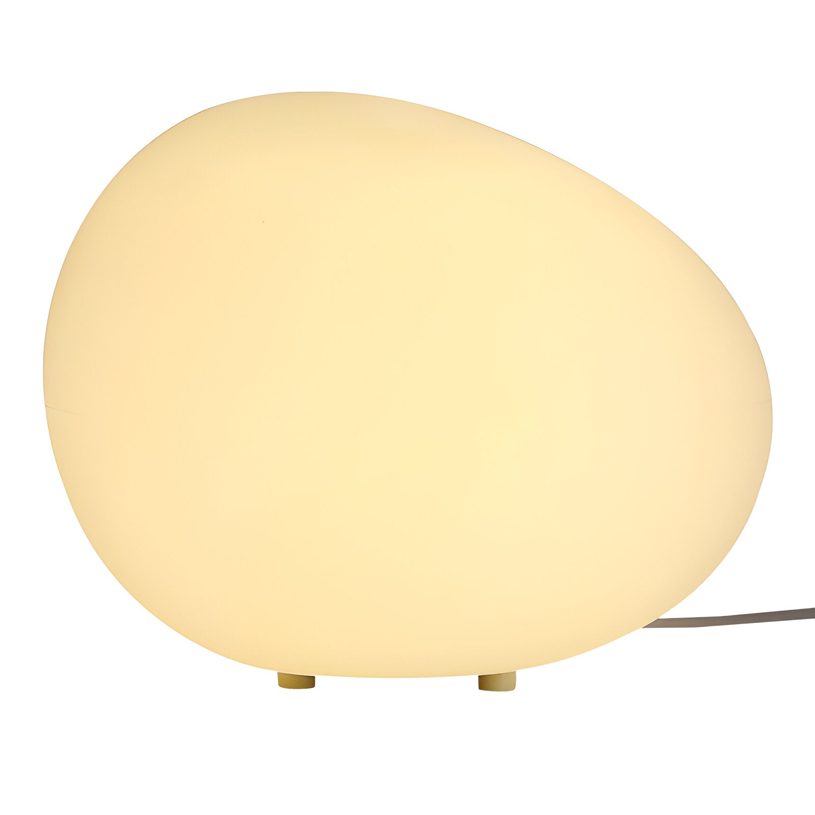 Stein Tischlampe LED 3-Farben PE Stimmungslicht 22cm Wohnzimmer Schlafzimmer Skandinavisch Organisch Nachtlicht Dimmbar | Restfield