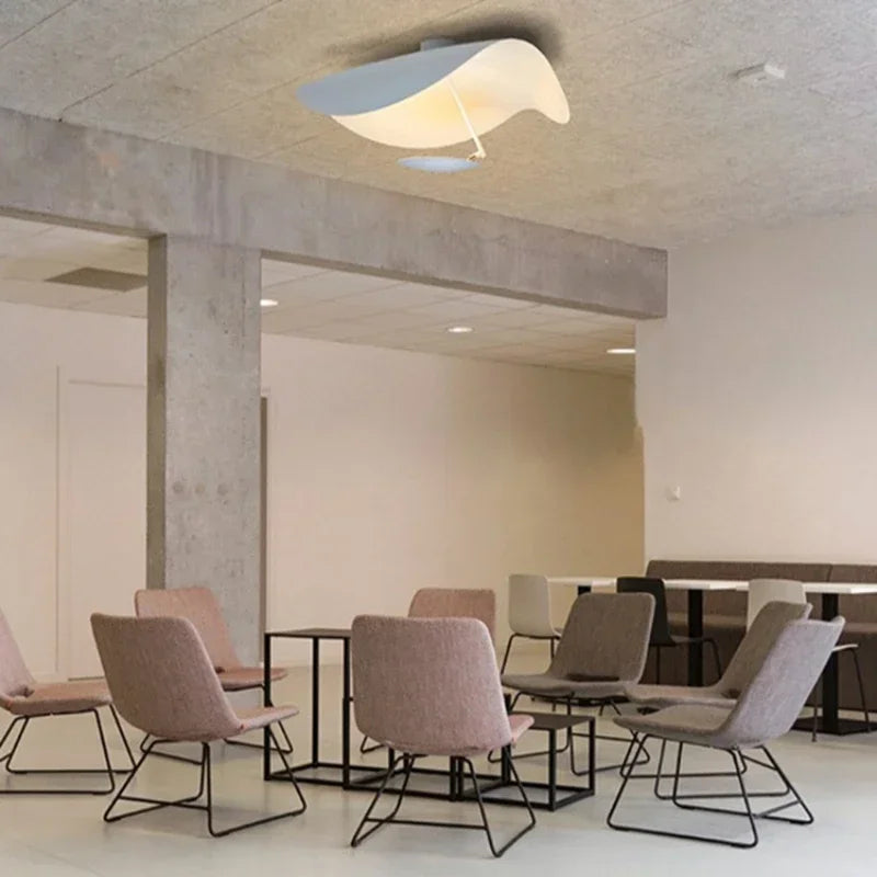 Deckenleuchte Metall Acryl Indirekte Beleuchtung Organische Form LED für Schlafzimmer Esszimmer Wohnzimmer | Sansoti