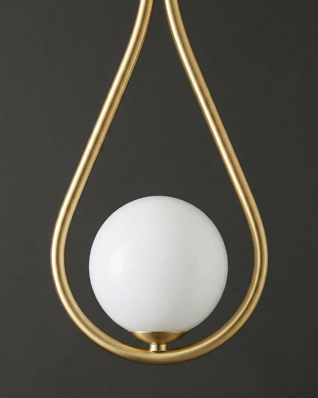 Nordic Drop Hanglamp Minimalistische Druppelvorm Glas Moderne Verlichting voor Eetkamer & Keukeneiland | Sansoti