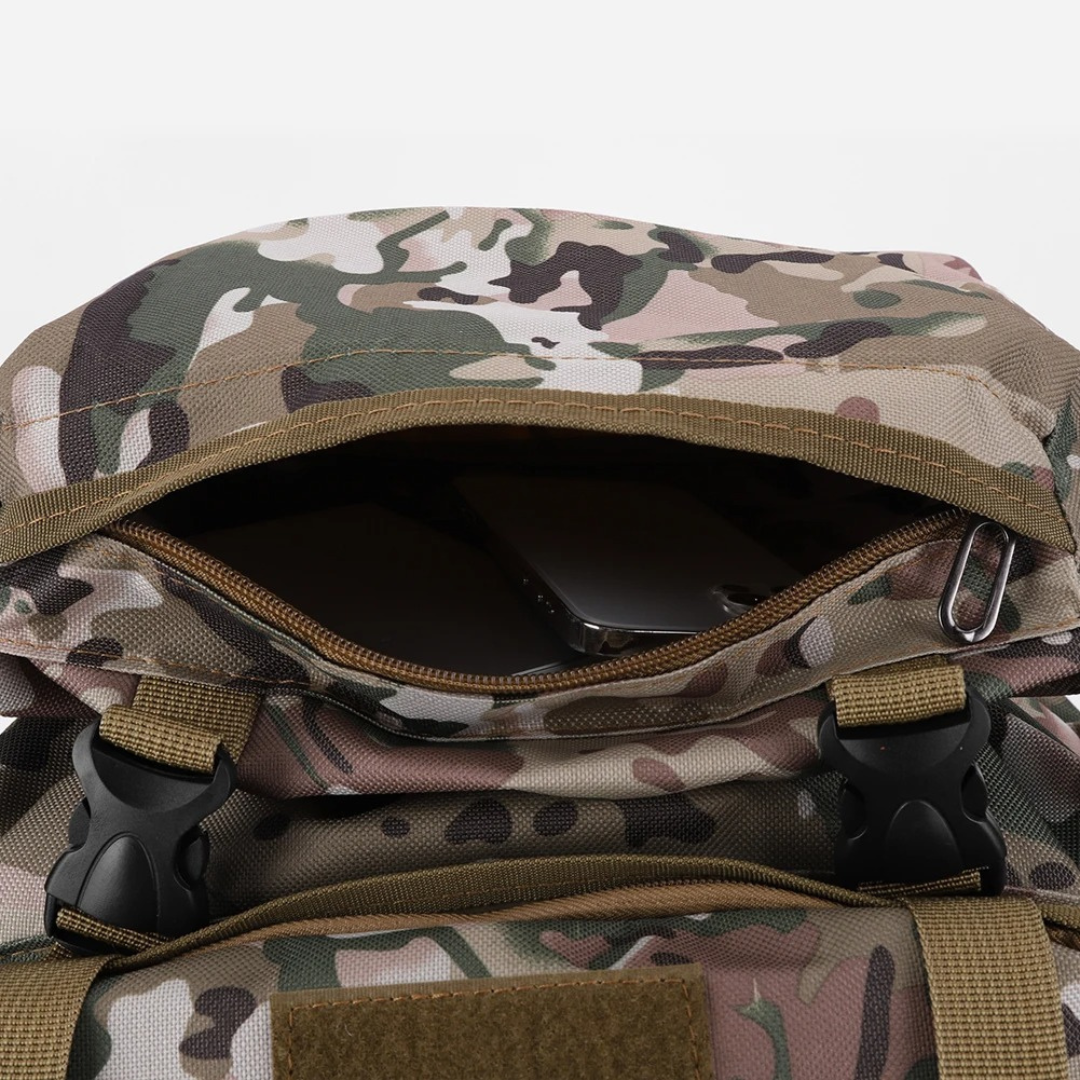 Trekking Backpack 80 Liters with MOLLE System – Waterproof Oxford Fabric for Multi-Day Hiking | Sansoti