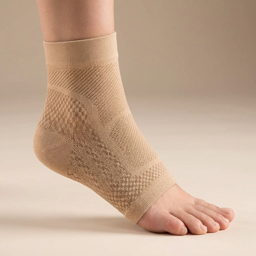 Ankle Compression Sleeve for Optimal Support and Faster Recovery During Sports Training and Everyday Movement | Sansoti