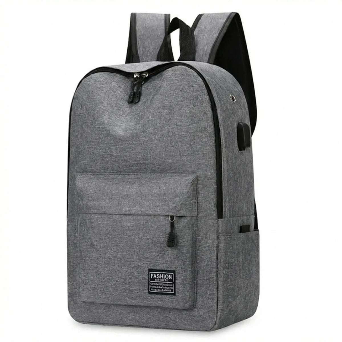 Minimalist 41cm Laptop Backpack, Daily Use, USB Charging Port, Adjustable, Padded, Functional | Sansoti