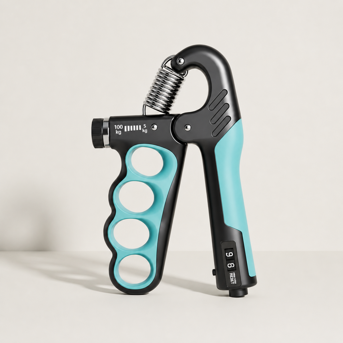 Adjustable Metal Hand Gripper Grip Strengthener Fitness Strength Training Rehabilitation Forearm Training Muscle Building | Sansoti