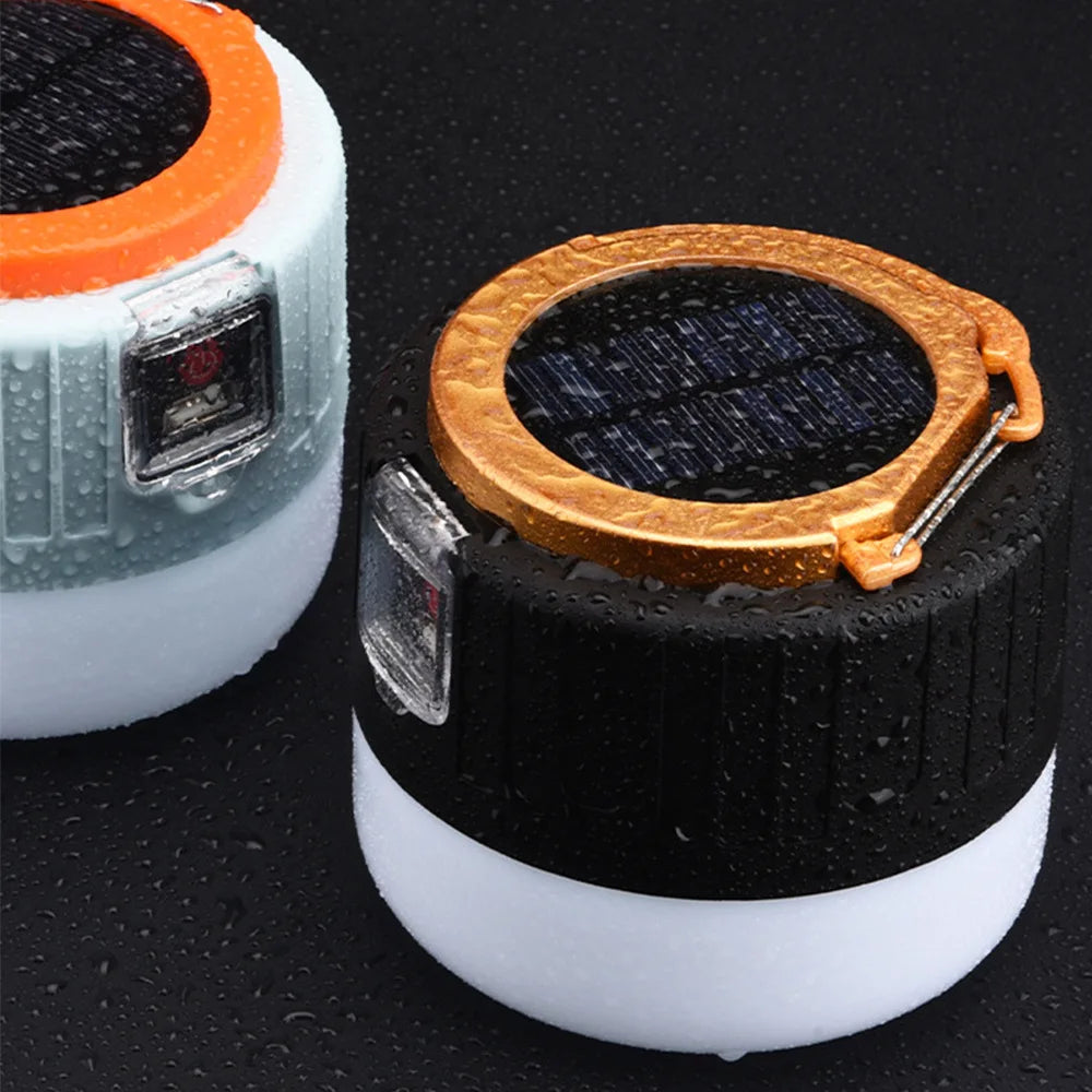 Wiederaufladbare Solar-LED-Laterne mit Fernbedienung, wasserdicht, für Camping, Garten, Terrasse und den Außenbereich | Sansoti
