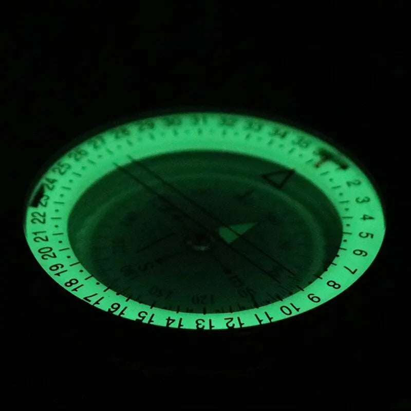 Folding Sighting Compass for Hiking, Camping, Outdoor Navigation, Emergency Tool, Precision, Waterproof | Sansoti