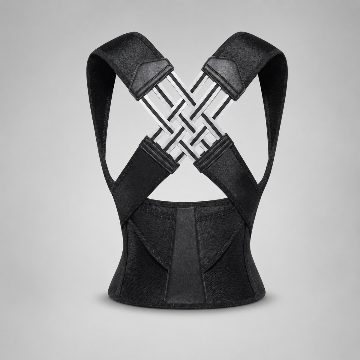 Adjustable Back Brace for Full Back Support, Posture Correction, Breathable, Comfortable, Daily Use | Sansoti