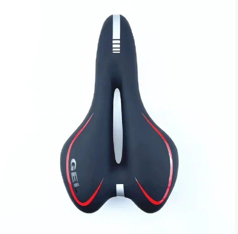 Ergonomic Bike Saddle with Pressure-Relieving Cutout and Foam Padding for Comfortable Long Bike Rides | Sansoti