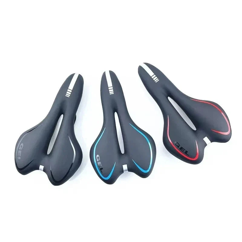 Ergonomic Bike Saddle with Pressure-Relieving Cutout and Foam Padding for Comfortable Long Bike Rides | Sansoti