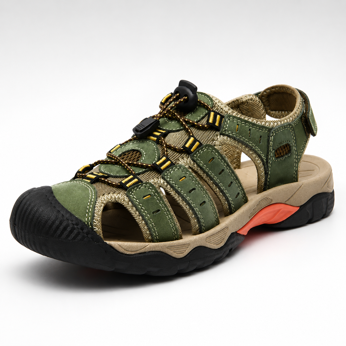 Breathable Outdoor Sandals for Men, Open Toe, Waterproof, Beach, Hiking, Summer, Trekking, Comfortable, Sporty | Sansoti