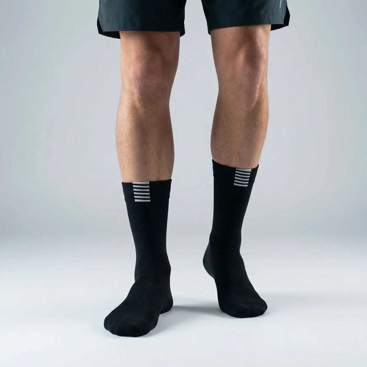 Sportsokken Middelhoog Sneldrogend Unisex voor Hardlopen Fietsen Basketbal Fitness Training Actieve Sport | Sansoti