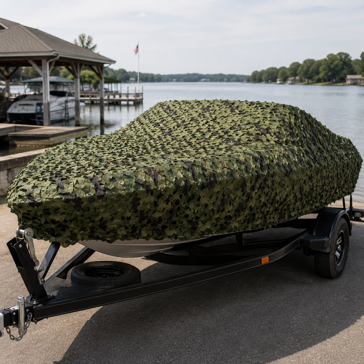 Camouflage-Schattennetz auf Rolle aus Nylon-Mesh als Sonnenschutz, Gartenabgrenzung, Abdeckung, Outdoor-, Jagd- und Gartendekoration | Sansoti