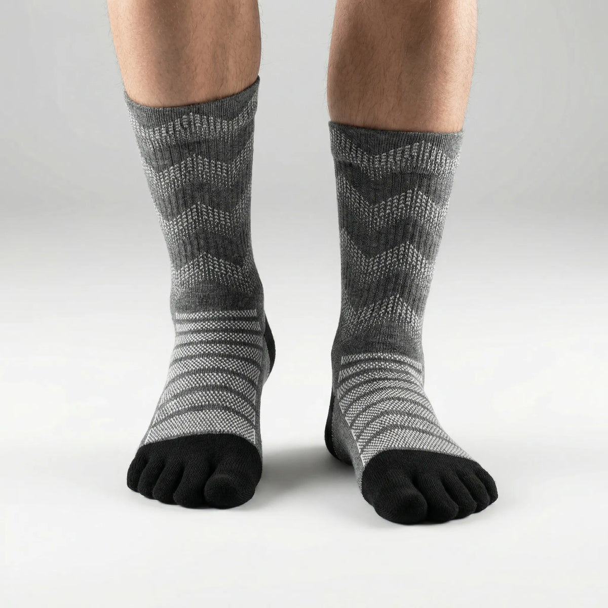 Thermal Toe Socks with Reinforced Sole for Men Outdoor Activities Hiking Skiing Winter Warm Sports Socks | Sansoti