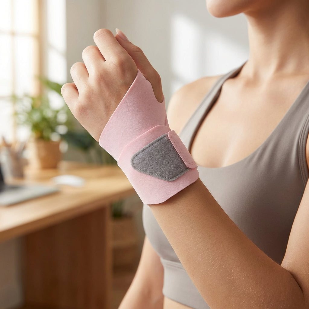 Polsbrace Ultralight — Ademende Nylon Handsteun met Verstelbare Sluiting voor Training en Dagelijks Gebruik | Sansoti