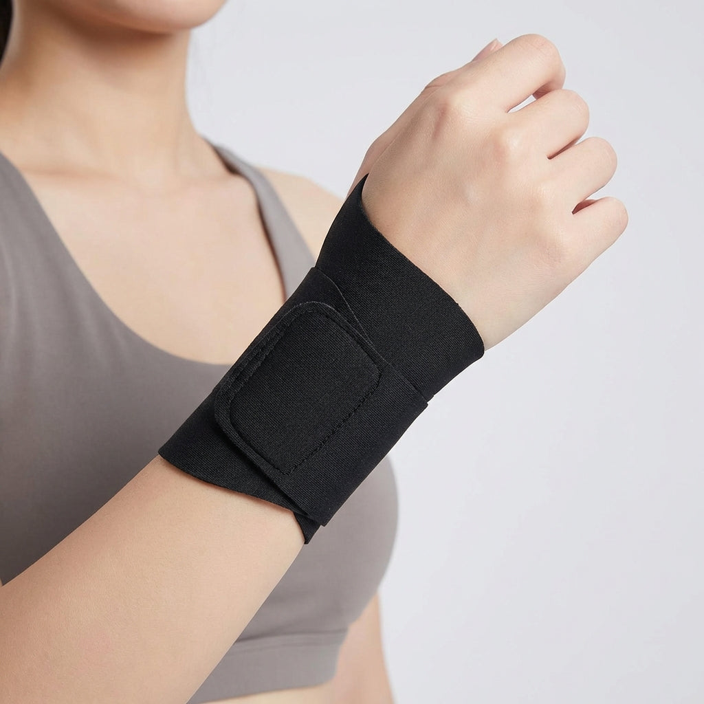 Polsbrace Ultralight — Ademende Nylon Handsteun met Verstelbare Sluiting voor Training en Dagelijks Gebruik | Sansoti