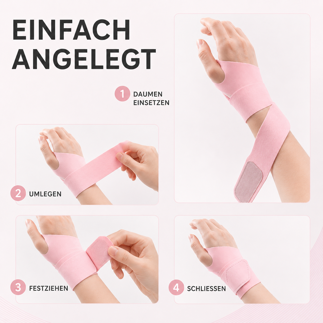 Polsbrace Ultralight — Ademende Nylon Handsteun met Verstelbare Sluiting voor Training en Dagelijks Gebruik | Sansoti