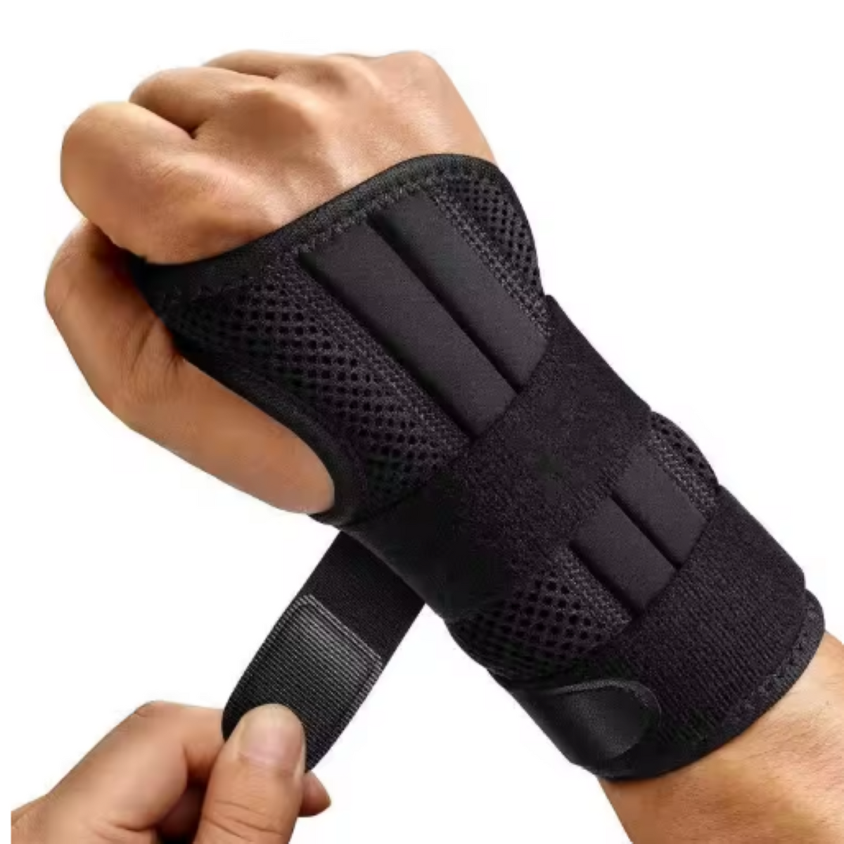 Adjustable Wrist Brace with Removable Splints for Left and Right Hands Pain Relief and Support | Sansoti