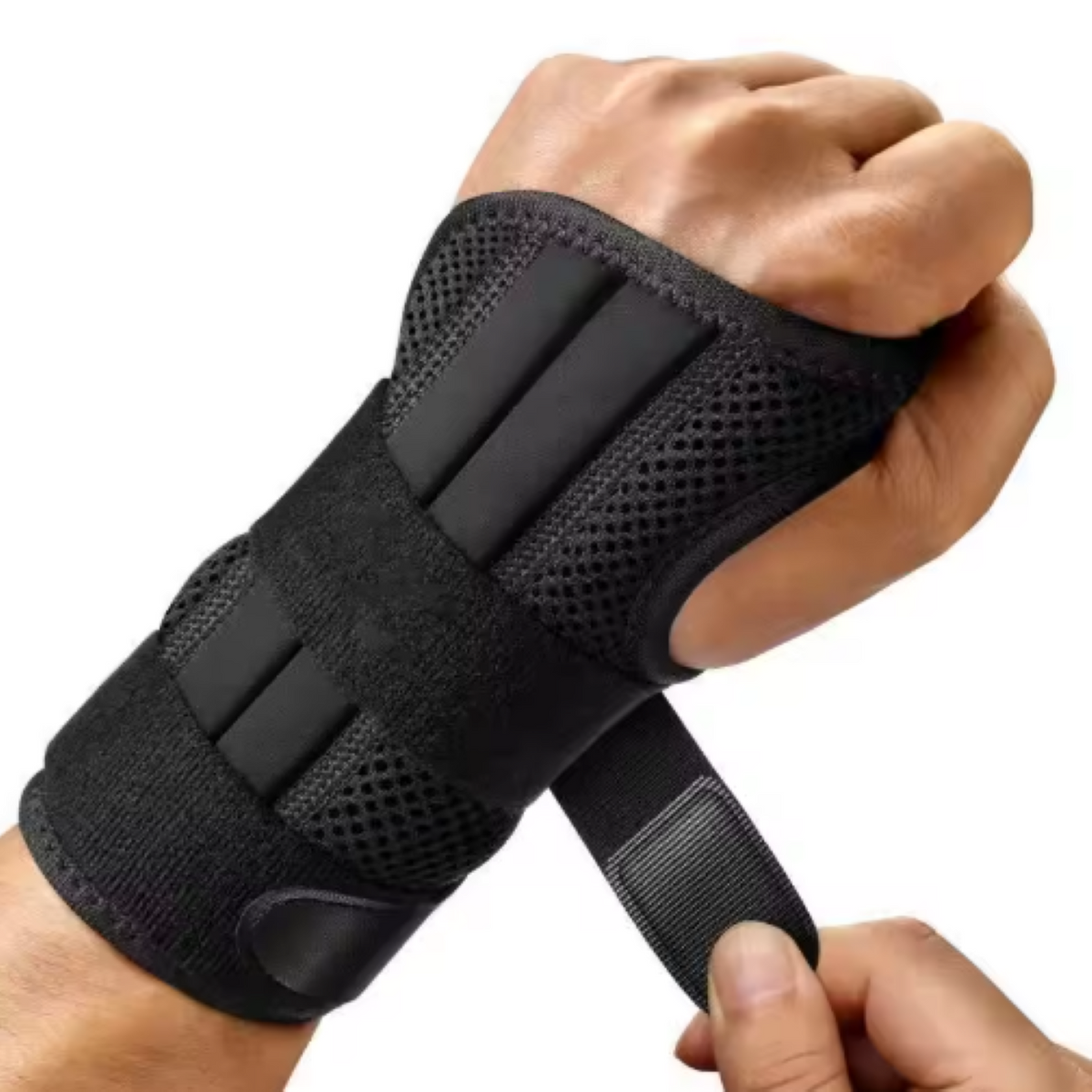 Adjustable Wrist Brace with Removable Splints for Left and Right Hands Pain Relief and Support | Sansoti